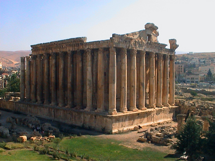 Baalbeck  Bacchus Temple